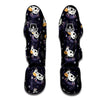 Black Cartoon Cow Print Muay Thai Shin Guard-grizzshop