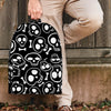 Black Cartoon Skull Backpack-grizzshop