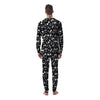 Black Cartoon Skull Men's Pajamas-grizzshop