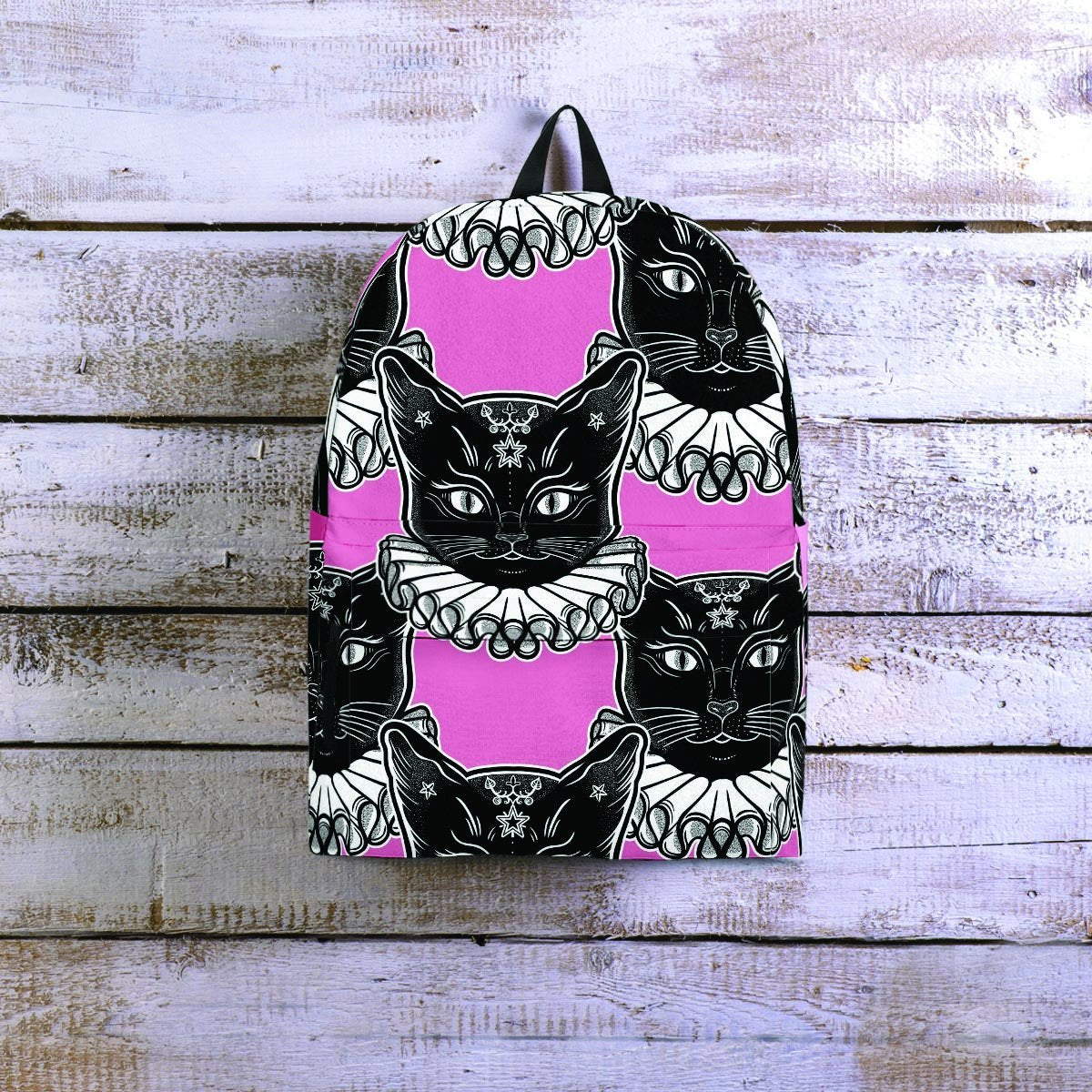 Black Cat Gothic Backpack-grizzshop