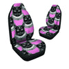 Black Cat Gothic Car Seat Covers-grizzshop