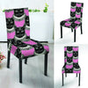 Black Cat Gothic Chair Cover-grizzshop