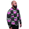 Black Cat Gothic Men's Bomber Jacket-grizzshop