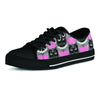 Black Cat Gothic Men's Low Top Shoes-grizzshop