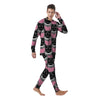 Black Cat Gothic Men's Pajamas-grizzshop