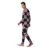 Black Cat Gothic Men's Pajamas-grizzshop