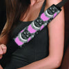 Black Cat Gothic Seat Belt Cover-grizzshop