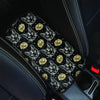 Black Cat Gothic Witch Car Console Cover-grizzshop