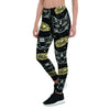 Black Cat Gothic Witch Women's Leggings-grizzshop