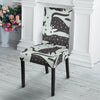 Black Cat Print Pattern Chair Cover-grizzshop