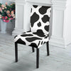 Black Cow Pattern Print Chair Cover-grizzshop