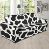 Black Cow Pattern Print Sofa Covers-grizzshop