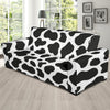 Black Cow Pattern Print Sofa Covers-grizzshop