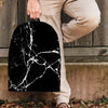 Black Cracked Marble Backpack-grizzshop