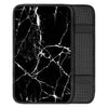 Black Cracked Marble Car Console Cover-grizzshop