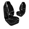 Black Cracked Marble Car Seat Covers-grizzshop