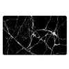 Black Cracked Marble Door Mat-grizzshop