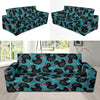 Black Duck Mallard Pattern Print Sofa Covers-grizzshop