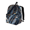 Black Gold Cracked Marble Backpack-grizzshop