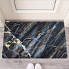 Black Gold Cracked Marble Door Mat-grizzshop