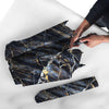 Black Gold Cracked Marble Umbrella-grizzshop