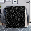 Black Gothic Witch Blanket-grizzshop