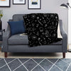 Black Gothic Witch Blanket-grizzshop