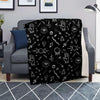 Black Gothic Witch Blanket-grizzshop