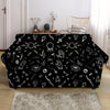 Black Gothic Witch Loveseat Cover-grizzshop