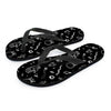 Black Gothic Witch Men's Flip Flops-grizzshop