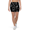 Black Gothic Witch Mini Skirt-grizzshop