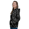 Black Gothic Witch Women's Hoodie-grizzshop