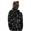 Black Gothic Witch Women's Hoodie-grizzshop