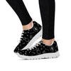 Black Gothic Witch Women's Sneakers-grizzshop