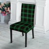 Black Green Plaid Tartan Chair Cover-grizzshop