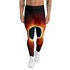 Black Hole Scientific Print Men's Leggings-grizzshop