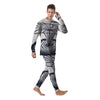 Black Hole Tattoo Print Men's Pajamas-grizzshop