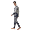 Black Hole Tattoo Print Men's Pajamas-grizzshop