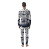 Black Hole Tattoo Print Men's Pajamas-grizzshop