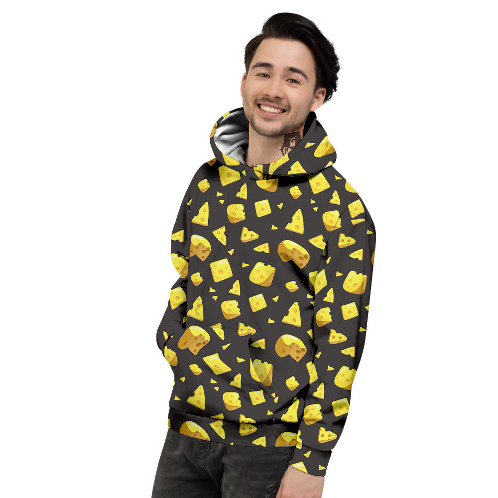 Black Holes And Cheese Print Pattern Men's Hoodie-grizzshop
