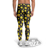 Black Holes And Cheese Print Pattern Men's Leggings-grizzshop