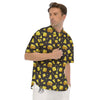 Black Holes And Cheese Print Pattern Men's Short Sleeve Shirts-grizzshop