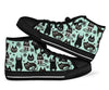 Black Kitten Cat Pattern Print Men Women's High Top Shoes-grizzshop