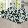 Black Kitten Cat Pattern Print Sofa Covers-grizzshop