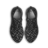 Black Paisley Bandana Print Black Running Shoes-grizzshop