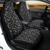 Black Paisley Bandana Print Car Seat Covers-grizzshop