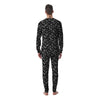 Black Paisley Bandana Print Men's Pajamas-grizzshop