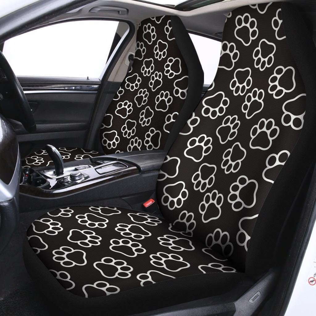 Black Paw Car Seat Covers-grizzshop