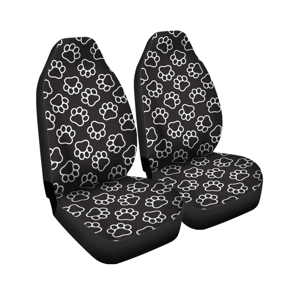 Black Paw Car Seat Covers-grizzshop