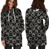 Black Paw Hoodie Dress-grizzshop